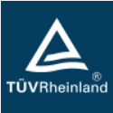 Precertified by TUV Rheinland