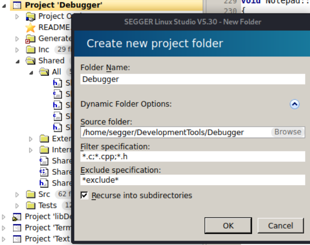 Linux Studio Folder