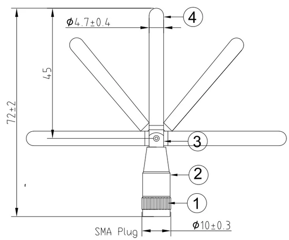 CSS 3G 4G LTE Antenna - Testech Electronics Pte Ltd